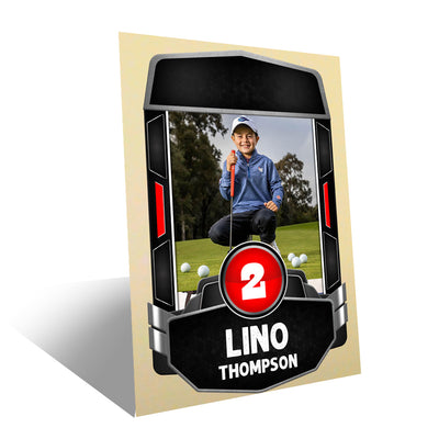 Golf All-Star Player Card