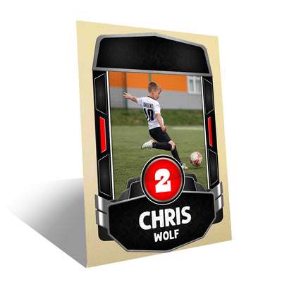 Soccer All-Star Player Card