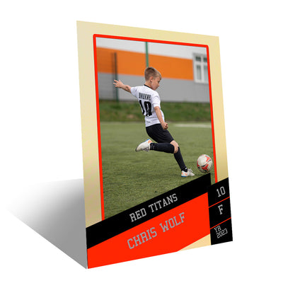 Soccer MVP Stat Card